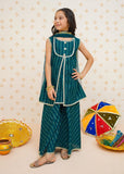 Modest - Girl 3 Piece Cotton Lawn Suit - Green | 9530
