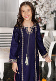 Modest - Gulnoor - Rawsilk - Blue - 3 Piece