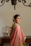 Yasmin Zaman - Asma - Korean Silk & Sponge Net- Green- 3 Piece