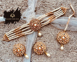 Made for Her - Nureh Delicate Choker Set - KAHD1010