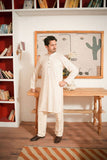 Leon Men - ELLA BEIGE - Lawn & Cotton - 2 Piece