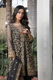 Laleen - Black Jewel Organza Suit For Women - Black - 3 Piece