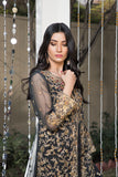 Laleen - Black Jewel Organza Suit For Women - Black - 3 Piece