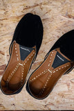 Hemo Handicraft - Blackberry Loafer Khussa - Velvet - Studio by TCS