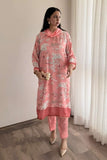 Minutiae - Blossom - Silk Blend - Salmon Pink - 2 Piece