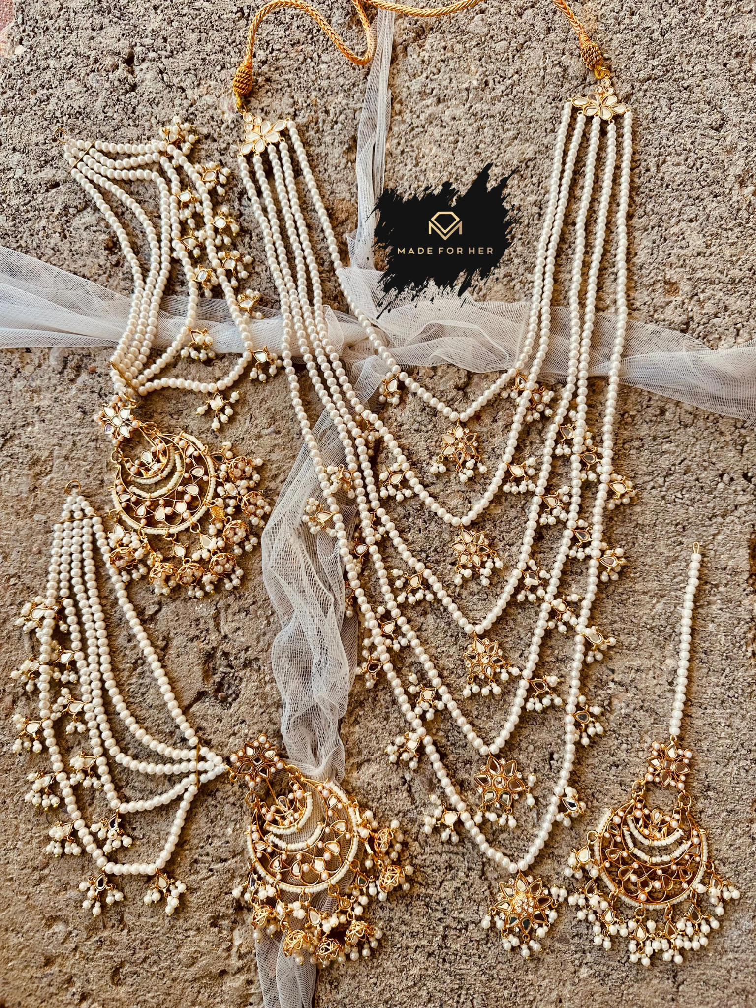 Made for Her - Rani Saaz Malaa Set - RAYN1002