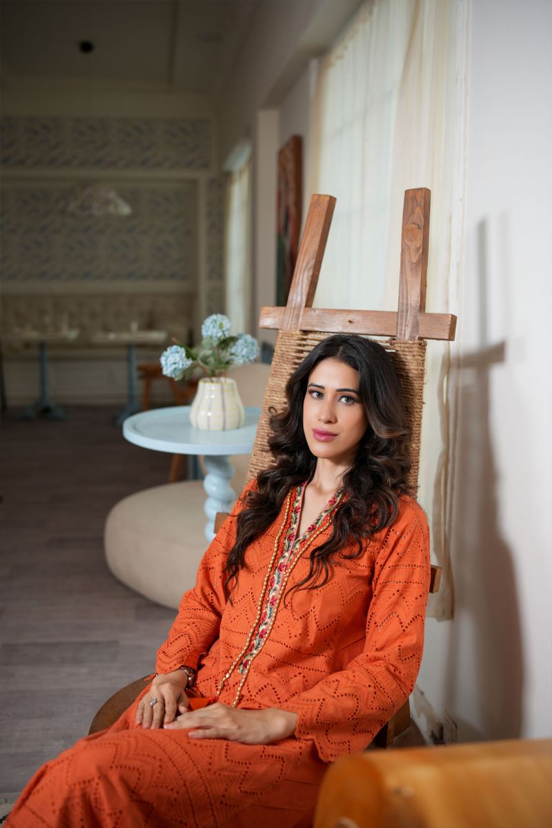 Leon - CITRINE - Chikankari - 2 Piece