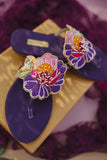 CHAPTER 13 - Fleur Pop - Purple - Chappals - 19212