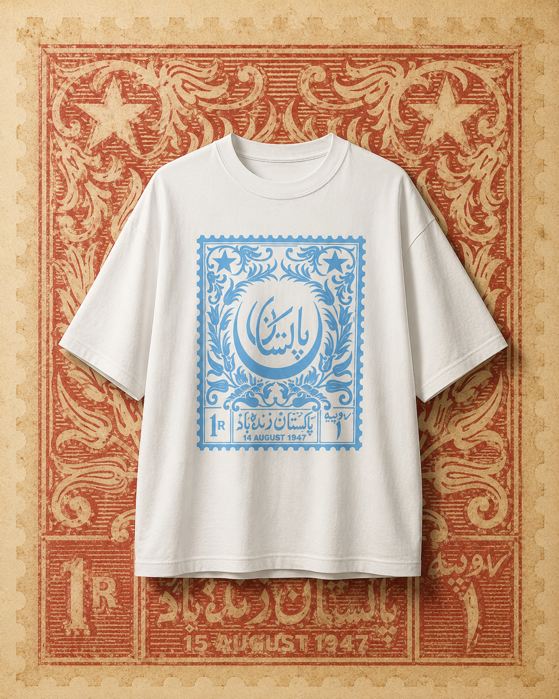Gulabo Pehchaan T-Shirt Blue 1 Piece