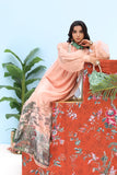 Musferah Saad - Coral Horizon - Organza & Silk - 2 Piece