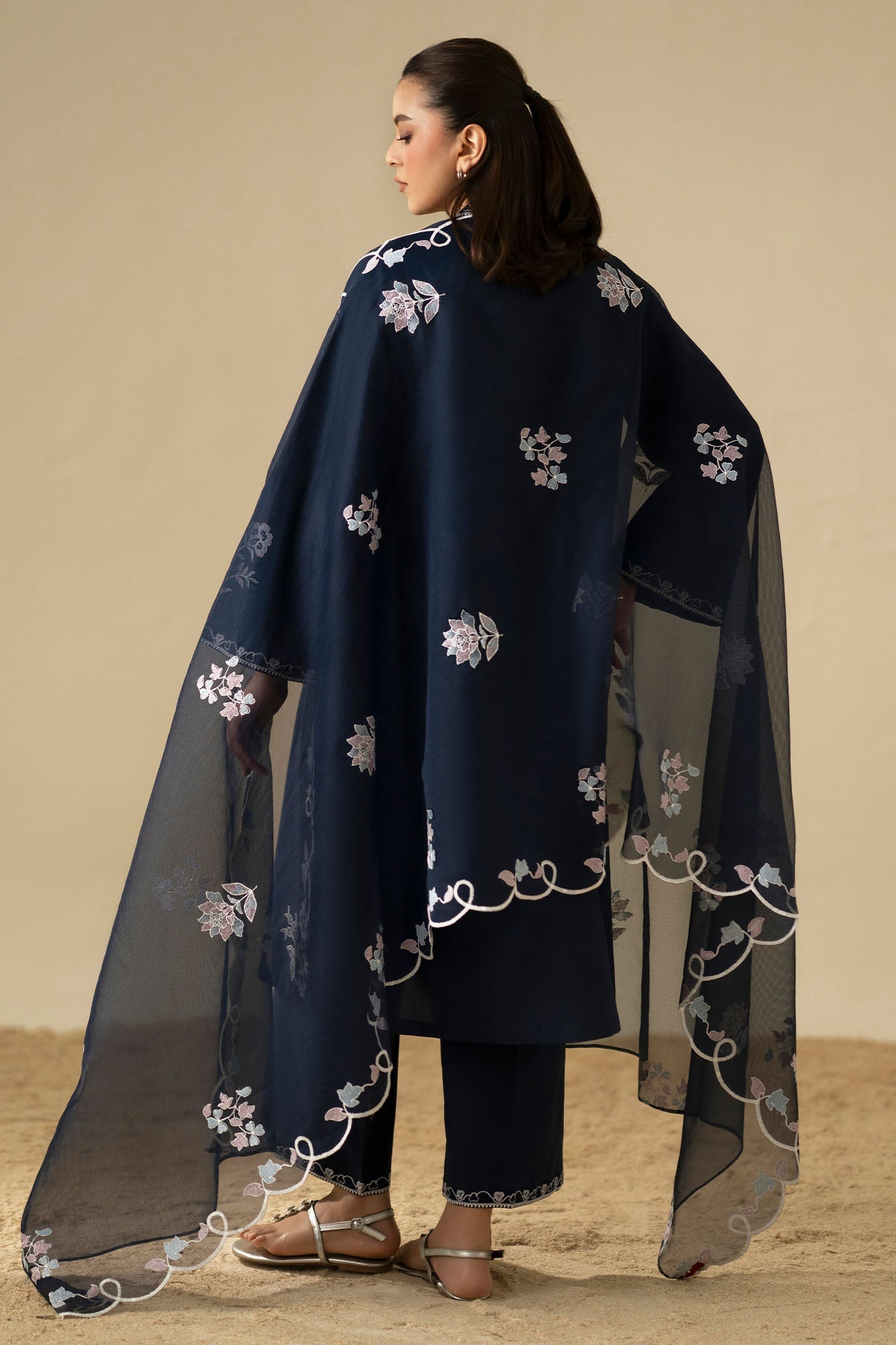Cross Stitch Azure Grace 3 Piece Suit Blue