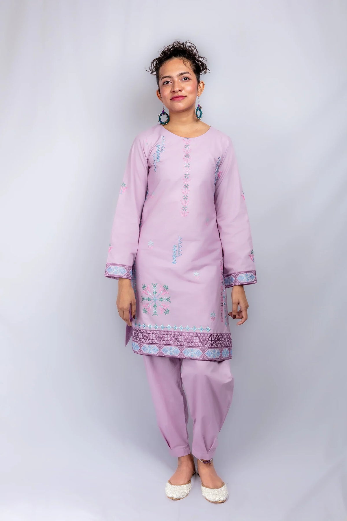 Gulenoor Crosswalk Lilac Suit 2 Piece