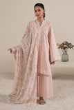 Cross Stitch - SERENE TALE - Lawn - 3 Piece - Unstitched