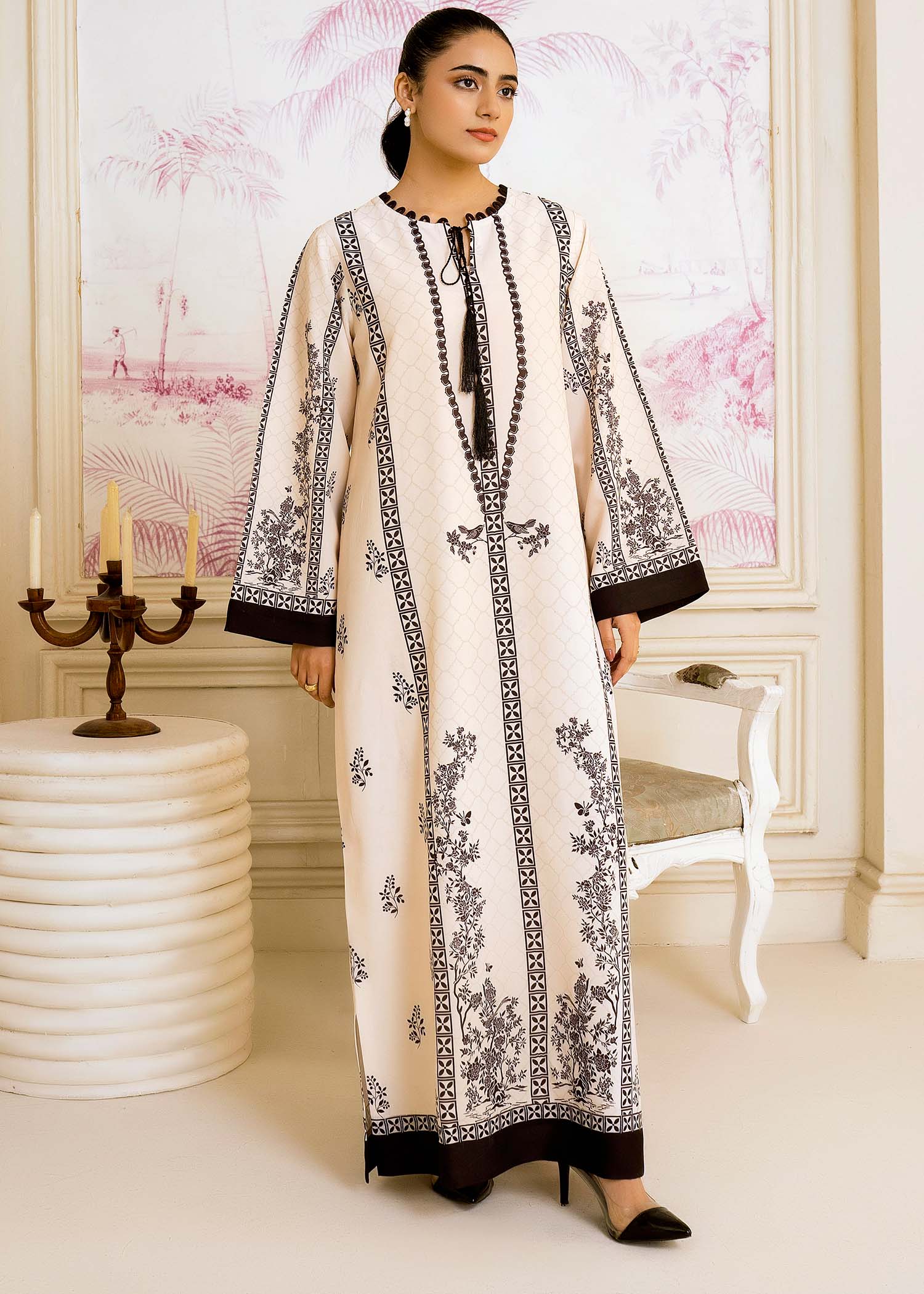 Allure by IH - SABLE - White - Crepe - 2 Piece