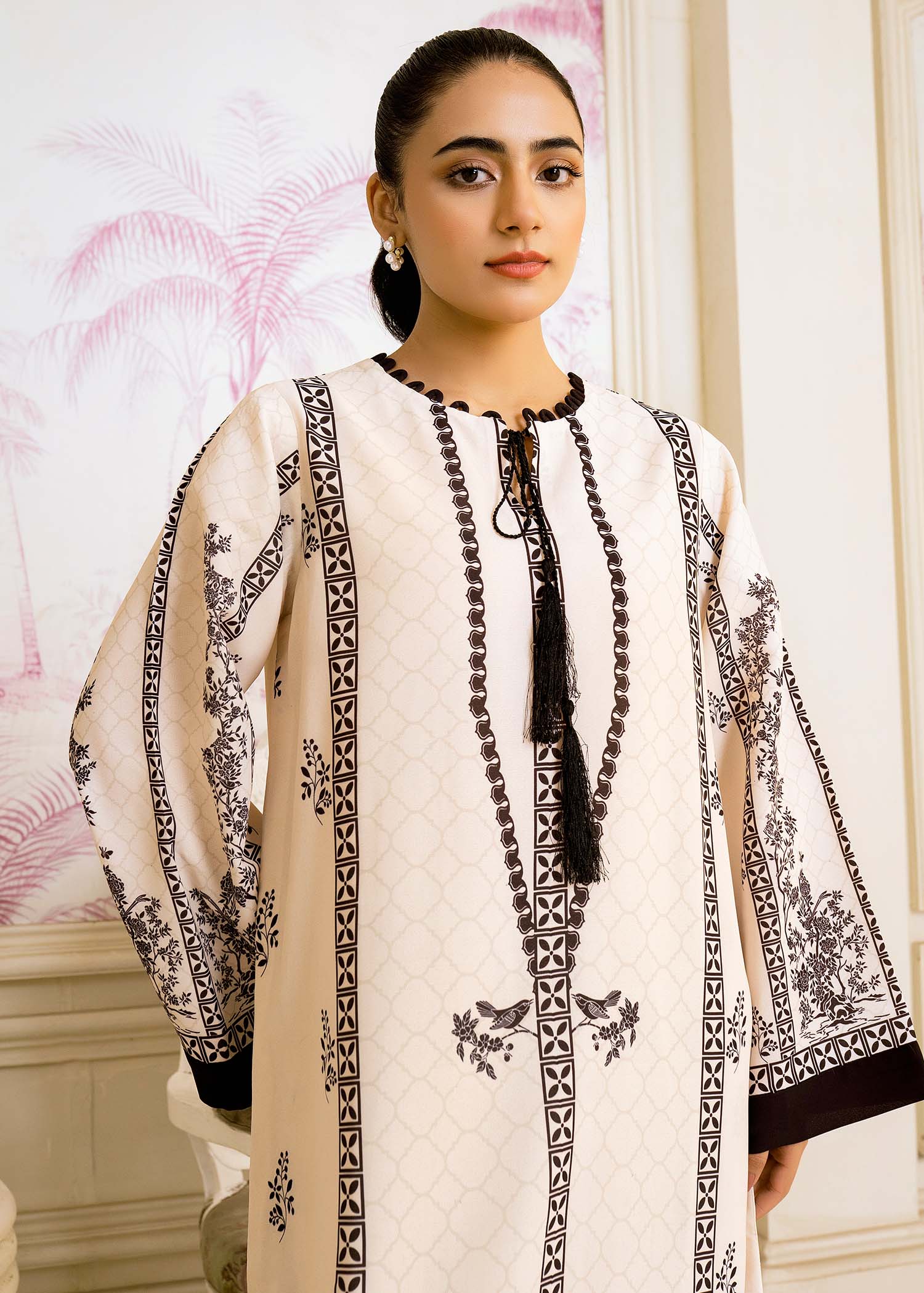 Allure by IH - SABLE - White - Crepe - 2 Piece