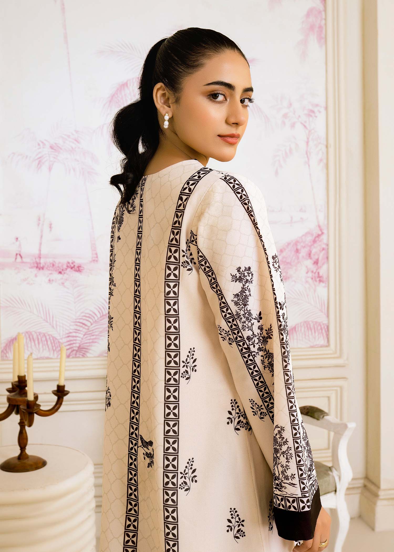 Allure by IH - SABLE - White - Crepe - 2 Piece