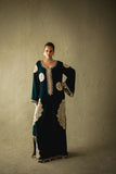 Shehrnaz - Elira Emerald Velvet Kaftan - SHK-1596 - Emerald Green - Velvet - 1 Piece