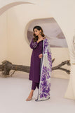 Natasha kamal -  Darcy - Deep Purple - Georgette - 3 Piece