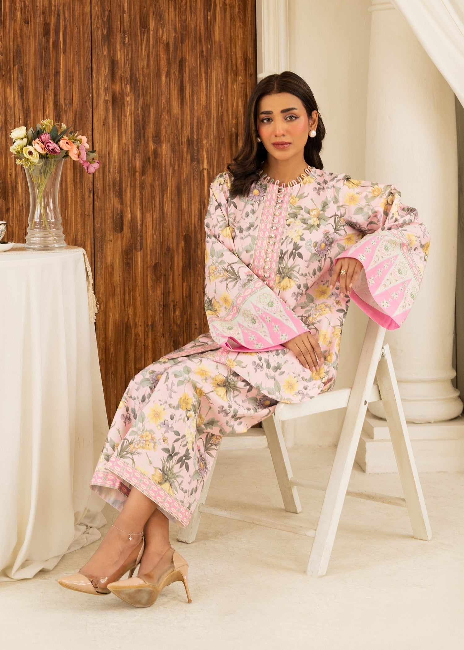 Allure by IH - BLOOM - Multi Color - Lawn Silk - 2 Piece