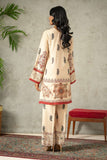 Shamaeel - Traditional Tribe Khaadi Silk Suit For Women - Multi - 3 Piece