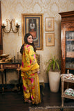 Nilofer Shahid - Aaiza Silk - Yellow - 3 Piece