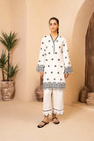 Allure by IH - JUNE - White - Raw Silk - 2 Piece