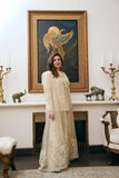 Nilofer Shahid - Areej Organza - Off White - 3 Piece