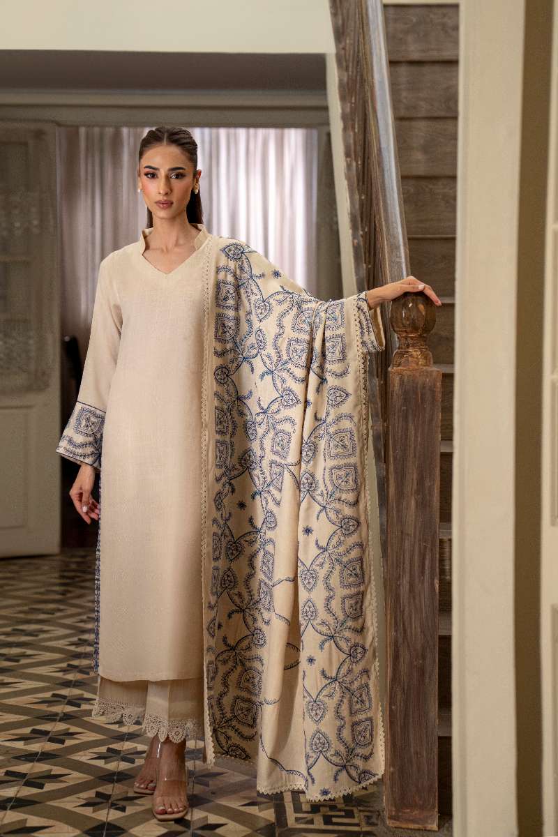 Natasha Kamal - Amaya - Off White - 3 Piece