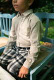 Hummingbirdspk - Beige Formal Woollen Shirt - 1 Piece