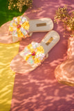 Chapter 13 - Chappals | Spring Confetti For Women - Peach