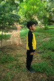 Hummingbirdspk - Yellow & Black Car - cotton - 2 piece