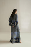 Shehrnaz - Pure Medium Silk Indigo Heritage Suit

 For Women - Navy Blue
