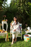 Ombrella - Floral Mosaic Lawn Suit For Women - 2 Piece