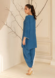 Allure by IH - SOHA - Blue - Thai Silk - 2 Piece