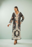 Shamaeel - Baroque Bloom Viscose Silk Suit For Women - Multicolor - 2 Piece