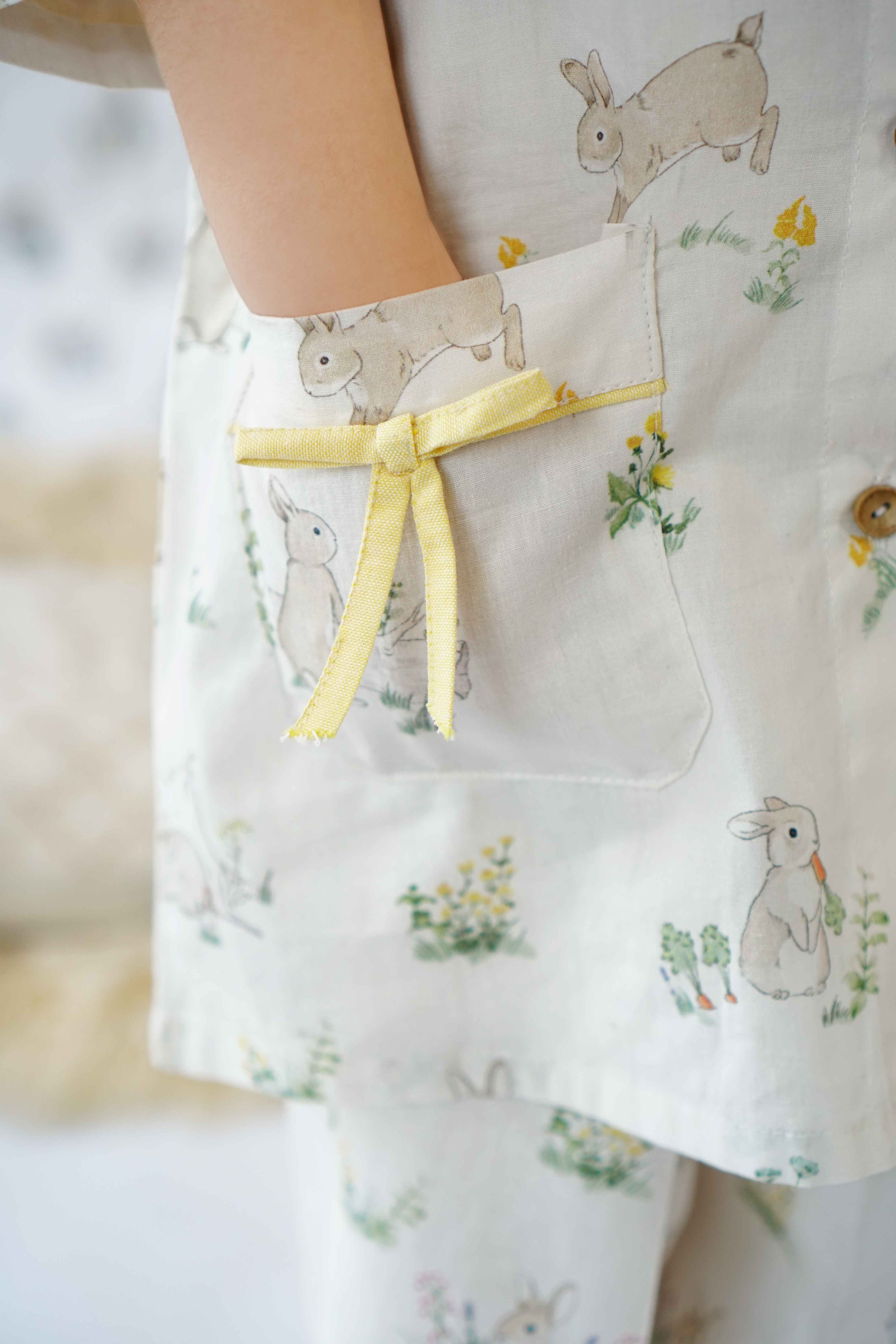 Hummingbirdspk - Peter Rabbit Night Suit - Cotton Lawn