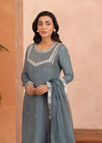 Allure by Ih - ESTELLE - Teal - Raw Silk - 3 Piece