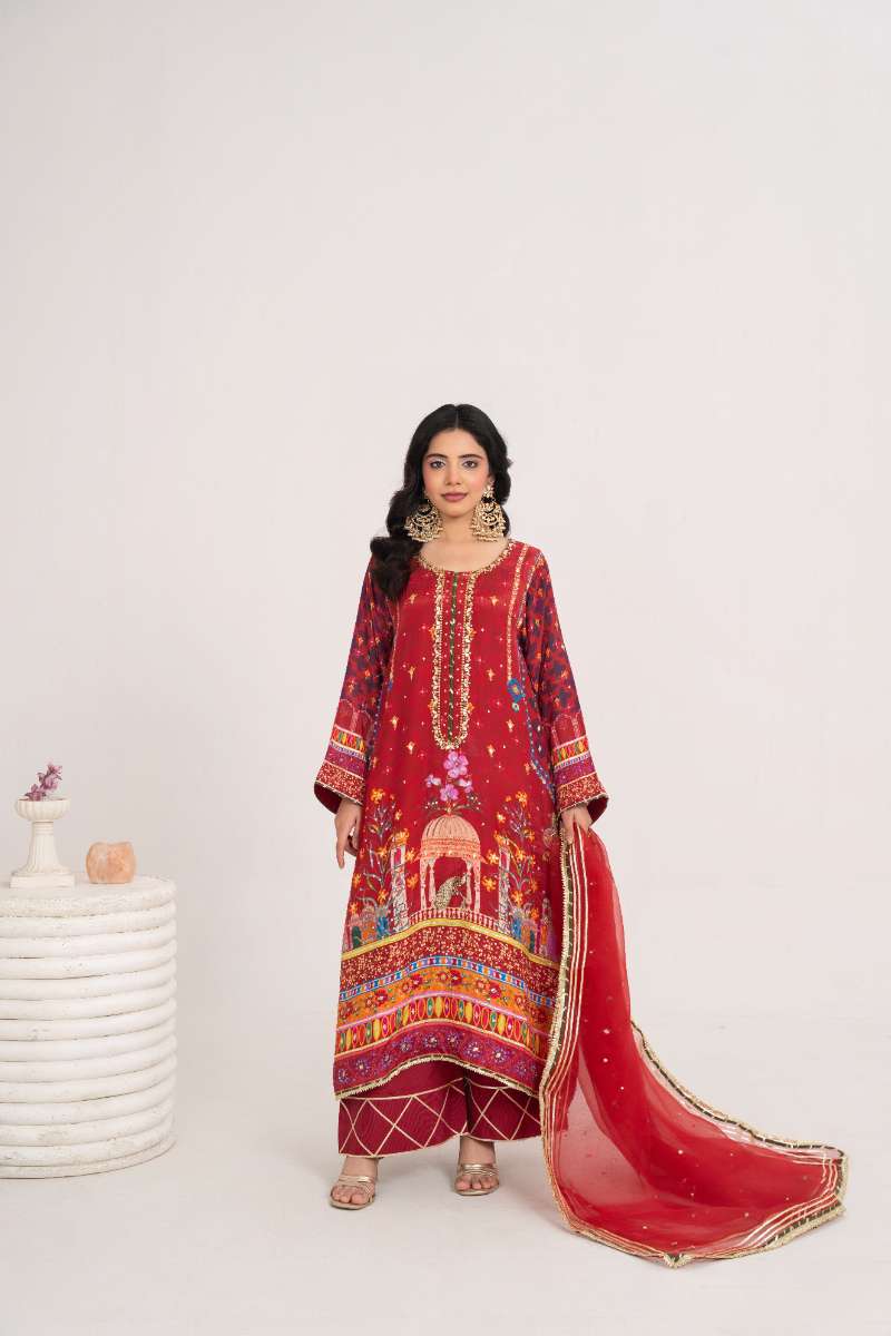 Zaaviay - Ruby Tree Suit For Women - 3 Piece