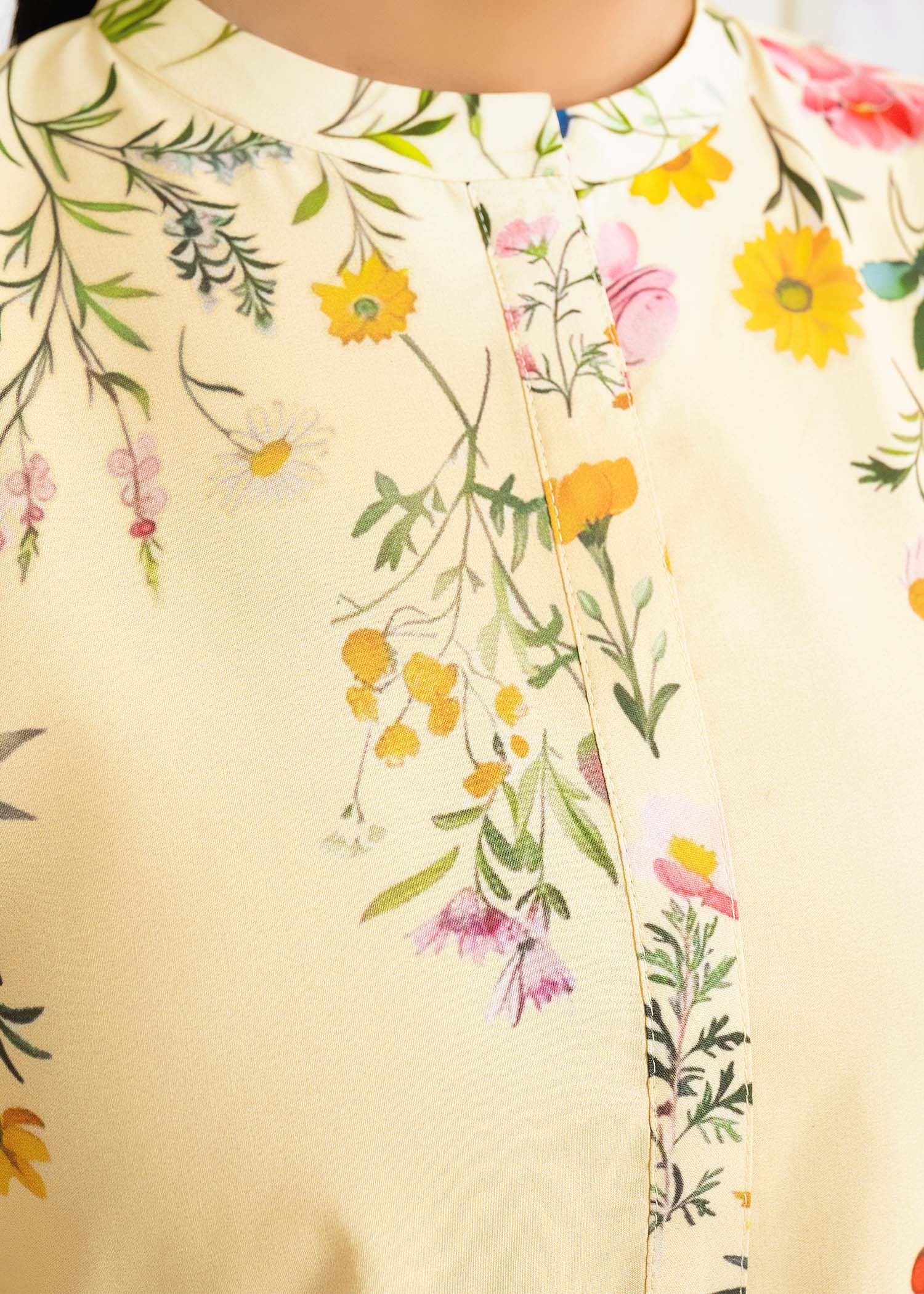 Allure by IH - BLOSSOM - Lemon - Lawn Silk - 2 Piece