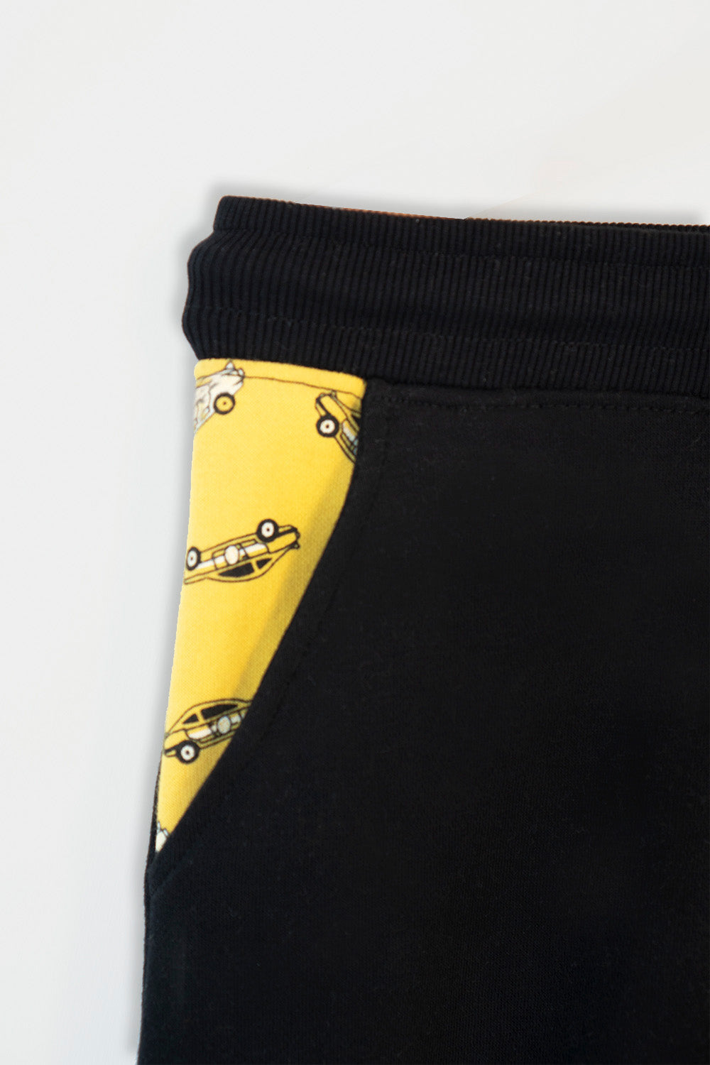 Hummingbirdspk - Yellow & Black Car - cotton - 2 piece