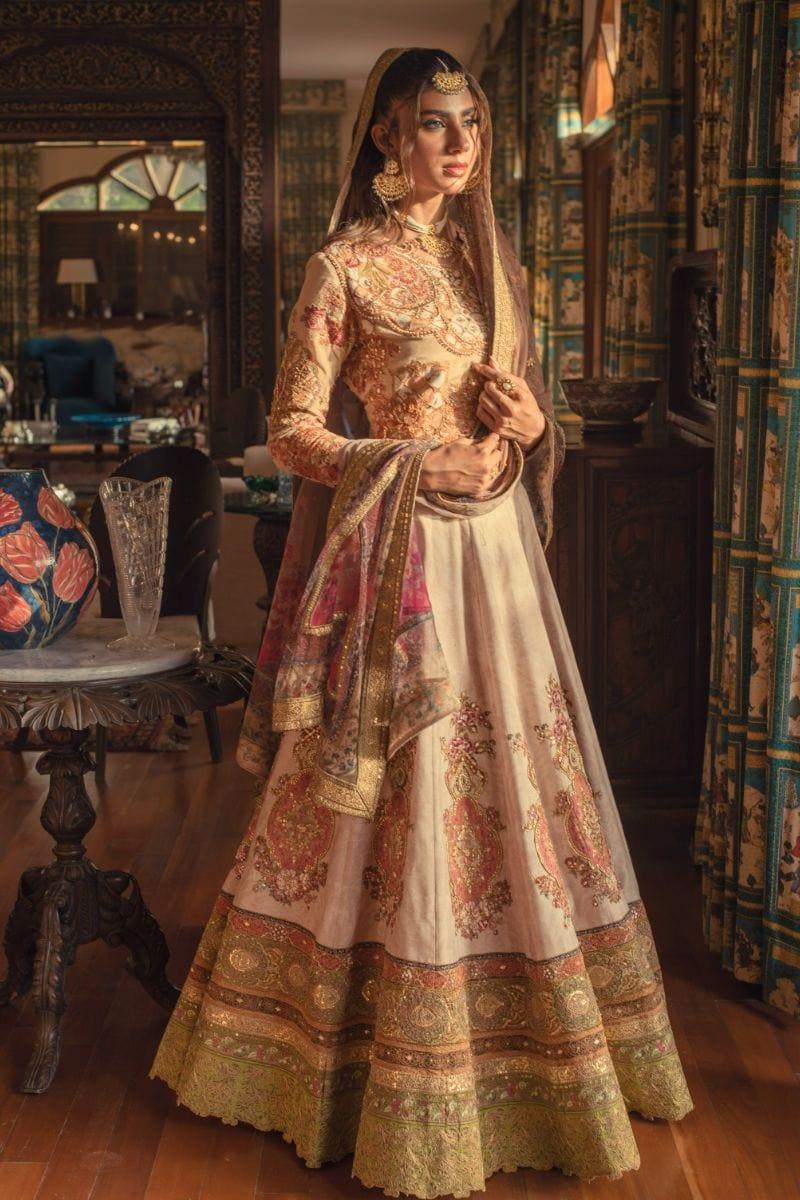 Shamaeel - NUR-04 - Silk - 3 Piece - Lehnga Choli - Studio by TCS