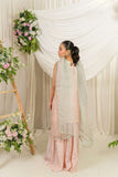 Alishba Kashif - Mahrosh - Peach - Tusser Silk - 3 Piece