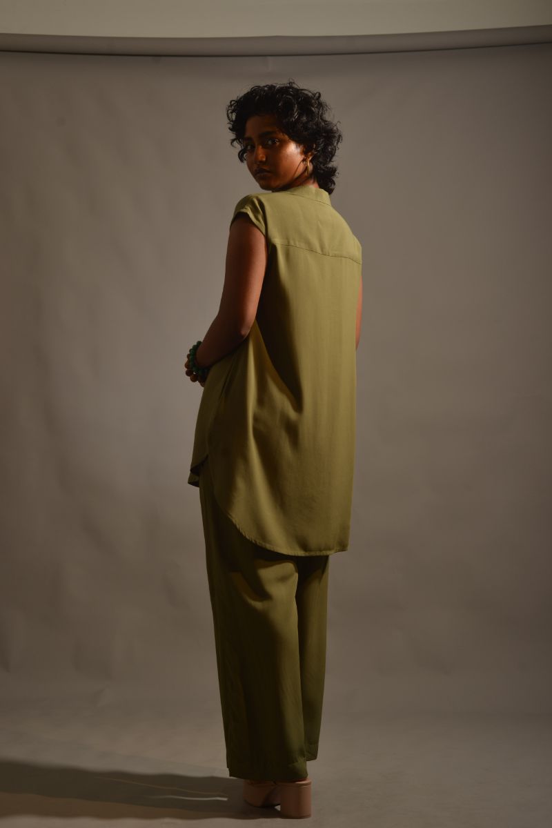 Gulabo - OLIVE SET - Bosky Lawn - Olive Green - 2 Piece