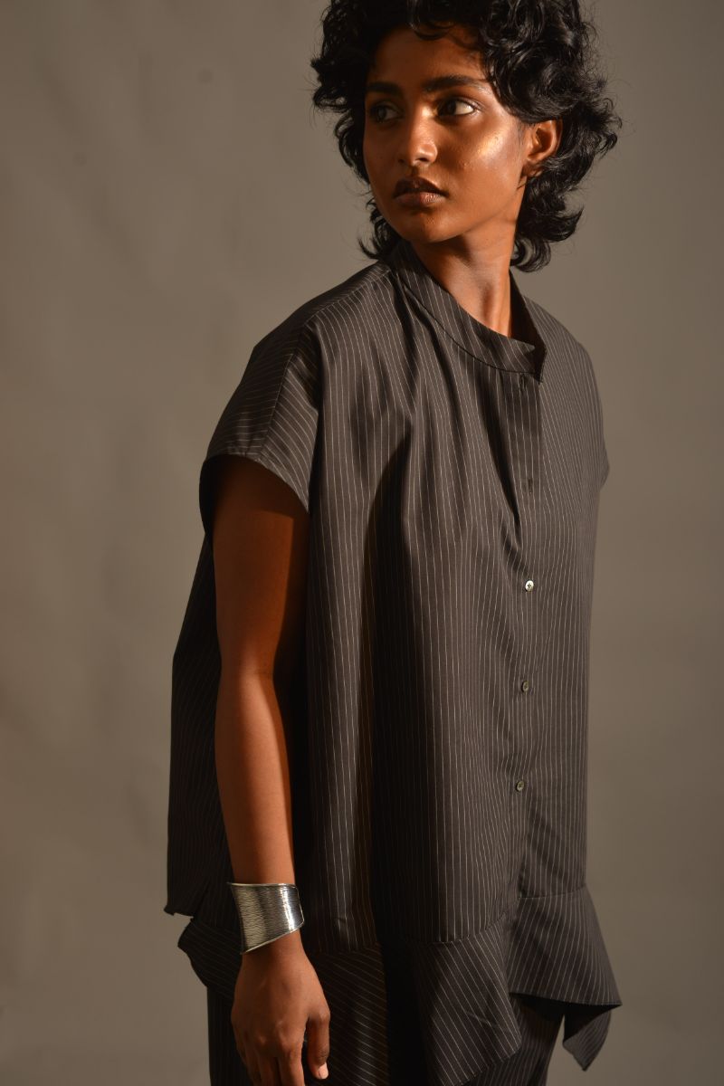 Gulabo - RHYTHM TOP - Egyptian Cotton - Black - 1 Piece
