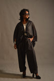 Gulabo - SABLE JACKET - PURE COTTON SWISS LAWN - BLACK - 1 Piece