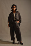 Gulabo - SABLE JACKET - PURE COTTON SWISS LAWN - BLACK - 1 Piece