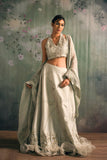 Yasmin Zaman Mishal Lehnga choli Blue 3 Piece