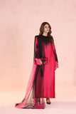Musferah Saad - Dark Romance - Tissue,Silk & Organza - 3 Piece