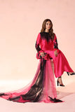 Musferah Saad - Dark Romance - Tissue,Silk & Organza - 3 Piece