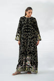 Sania Maskatiya - Dove Velvet Suit For Women - Ebony 1 Piece